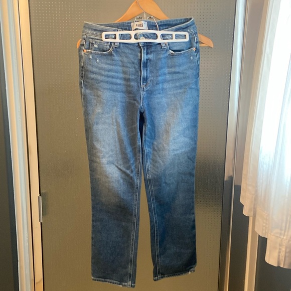 Paige Cindy Crop Jeans - Picture 1 of 8